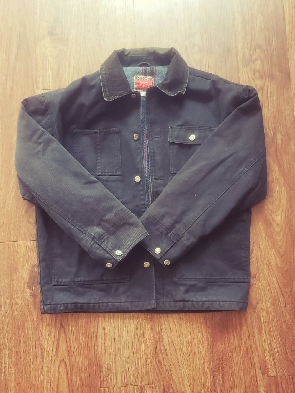 Vintage Wrangler Black Denim Jacket